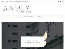 Tablet Screenshot of jenselk.com